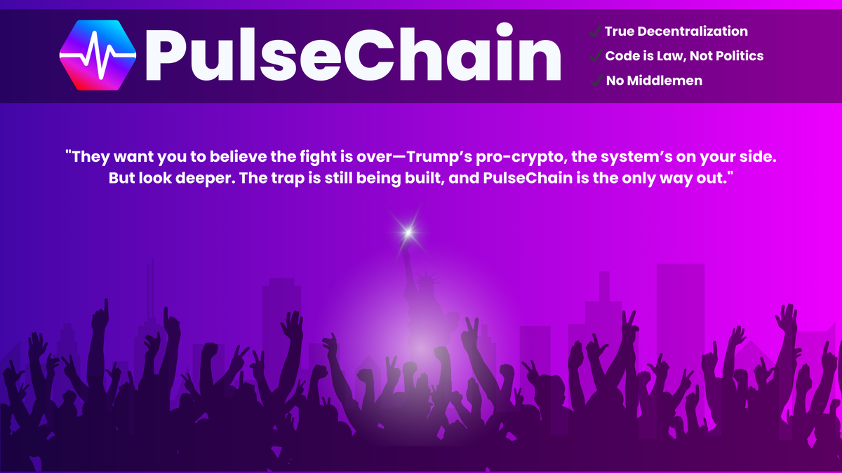 The Illusion of Freedom: While You Cheer for Trump’s Crypto Pump, You’re Ignoring the Only Chain That Can Survive What’s Coming