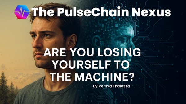 ARE YOU LOSING YOURSELF TO THE MACHINE?